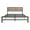Black, variant on Metal Full Size Bed Frame with High Headboard, Noise-Free Heavy Duty Platform Bed Frames with Center Support Bar for 700lbs Weight Capacity, No Box Spring Needed, Black