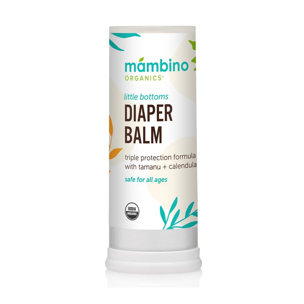 Mambino Organics Baby Arrival Essential Care Gift Set – All Natural 4pc Set with Newborn Must Have - Gift for New Moms