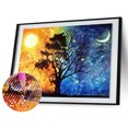 thumbnail image 2 of Diamond Painting 5D DIY Kit de paisaje de taladro redondo completo Decoración del hogar (cp0353) FLhrweasw Nuevo, 2 of 9