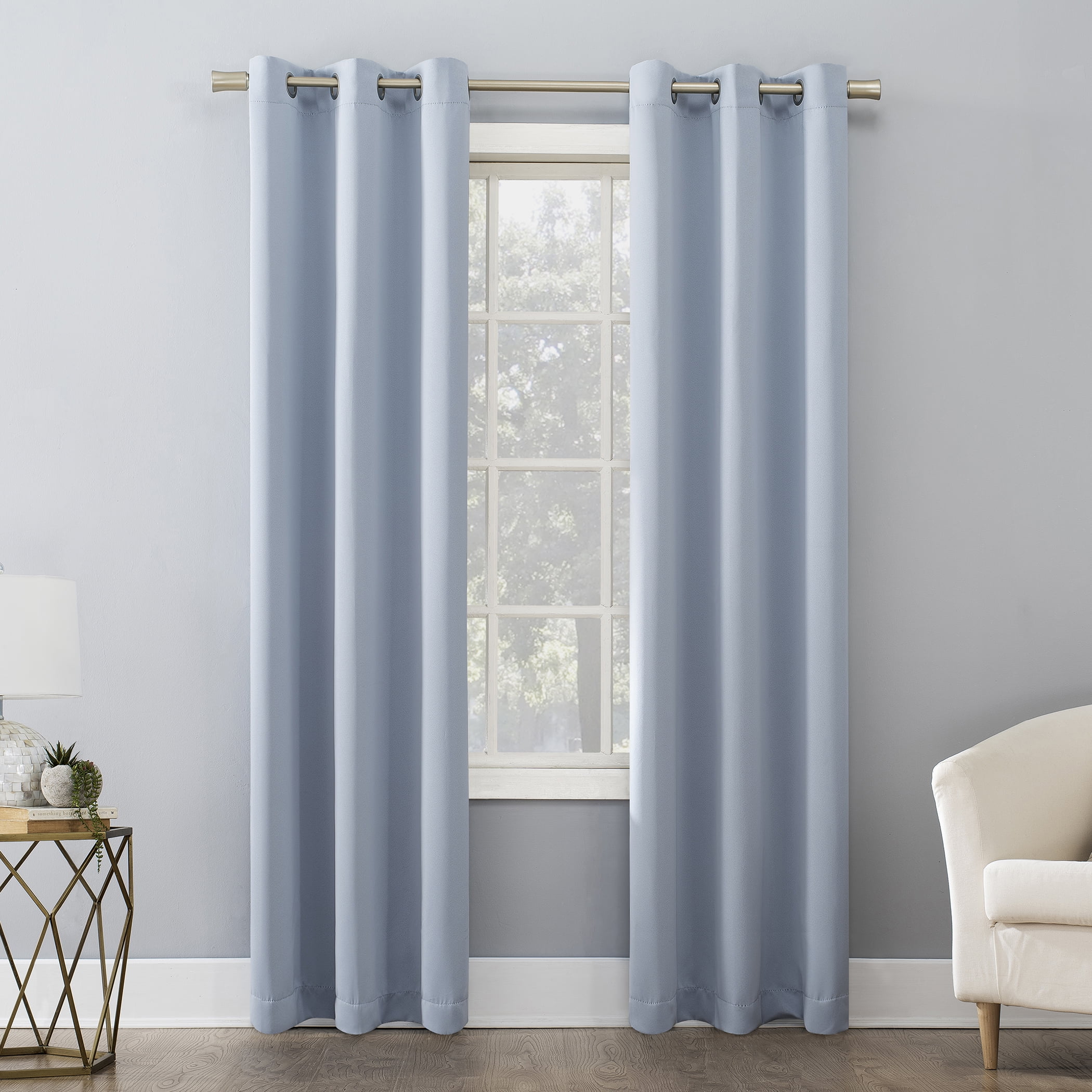 Mainstays Blackout Energy Efficient Grommet Single Curtain Panel