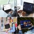 thumbnail image 6 of Touchpad Keyboard Case & Mouse for Lenovo Tab M11/Idea Tab 11/K11 LTE, 2‑Pack Screen Protectors,Black, 6 of 6