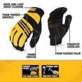 thumbnail image 2 of Guante DEWALT DPG201 de piel sintética Performance talla M, 2 of 6