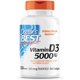 thumbnail image 1 of Vitamina D3 5000 Iu Doctor's Best - Ayuda al Sistema Inmune, Corazón y Huesos - 360 cápsulas Doctor's Best Vitamina D3 5000 Iu 360 cápsulas, 1 of 6