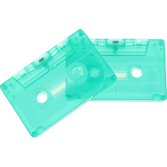 2 Pcs Empty Cassette Accessory DIY Old Fashioned Inner Core Decorate