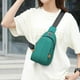 thumbnail image 5 of Bolso de hombro de tela tipo messenger - bolso bandolera con cremallera para mujeres y hombres, gran capacidad 25x15x6cm, bolso de moda para viajes y uso diario, 5 of 6