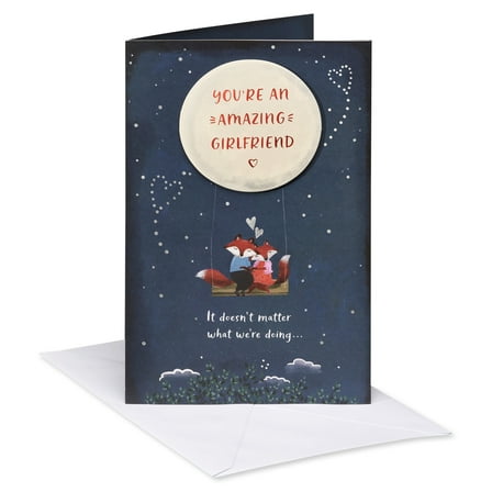 American Greetings Anniversary Card for Girlfriend (Doesn't Matter What We're Doing)