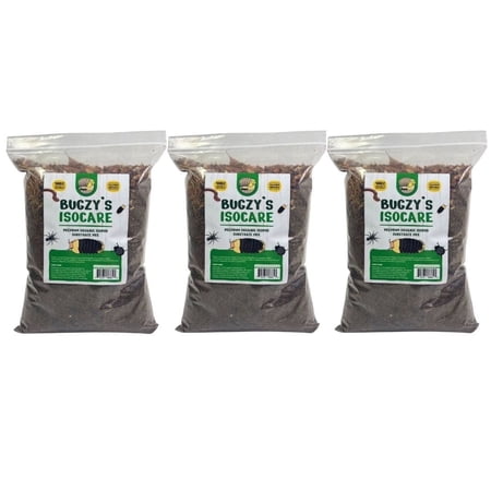 BugzyBugs IsoCare Bioactive Isopod Soil Substrate Mix for Terrariums and Vivariums, 12 Quart