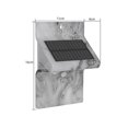 thumbnail image 3 of Descuentos Especiales, Lámpara de pared solar, luz LED de inducción para exteriores, luz de pared con control remoto, iluminación potente, luz de inducción solar Akmoler, 3 of 9