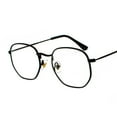 thumbnail image 3 of Mens Sunglasses Metal Frame UV400 Protection Lightweight Fashion Glasses Universal Style Literary Glasses Plus, 3 of 8