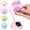 Pink, variant on Beetles Gooseneck Flash Cure Nail Lamp, Cordless 2000mAh UV Light Pink