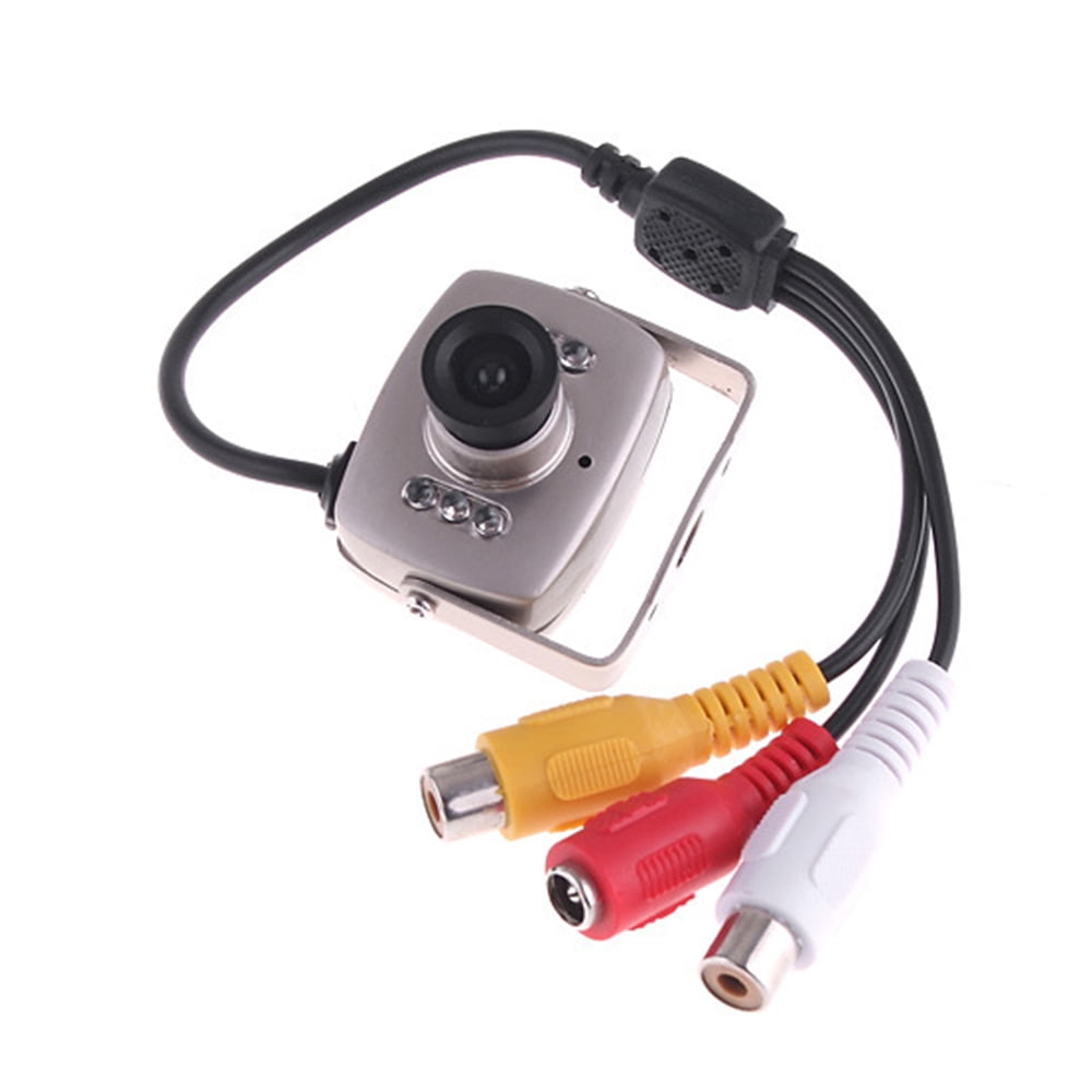 CCTV IR Wired Mini Security Camera Color Night Vision Infrared Recorder Video 