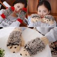 thumbnail image 2 of Guantes de invierno con forma de erizo y dibujos animados para mujer, bonitos guantes de invierno con forma de ratón para niña, 2 of 6