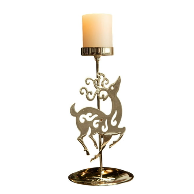 Candle Holders Metal Christmas Votive Candle Holders Christmas Table Decorations Snowflake Tea Light Holders Candlestick Holders for Home Wedding Party Table Decor