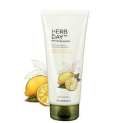 [ The Face Shop ] Herb Day 365 Master Blending Foaming Cleanser - Lemon & Grapefruit 5.7 fl oz (170 ml)