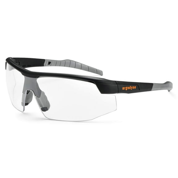 Ergodyne SkullerzÂ® SkÃ¶ll Safety Glasses // Sunglasses, Matte Black, Anti-Fog Clear Lens