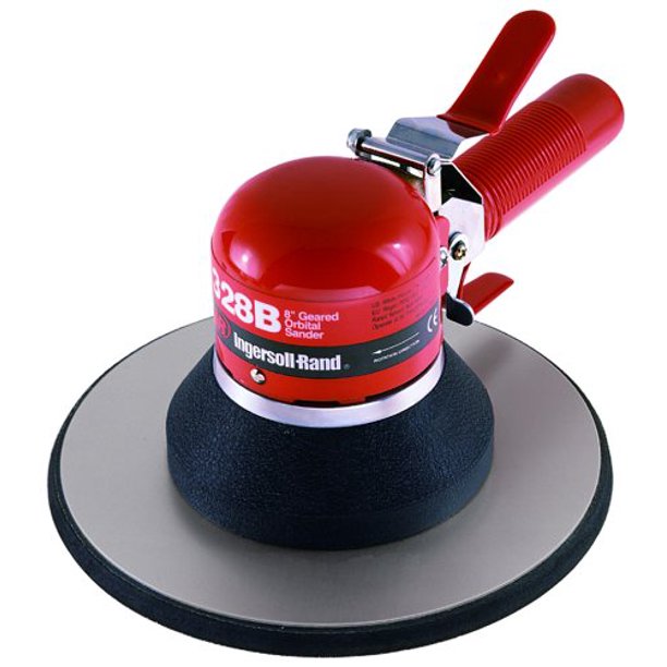 Ingersoll Rand 328B Heavy Duty Air Geared Orbital Sander 8Inch Pad
