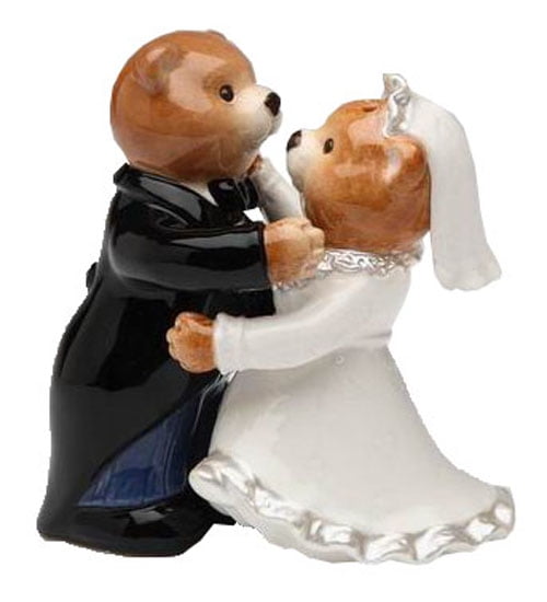 bride and groom teddy bears