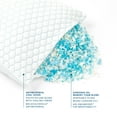 thumbnail image 3 of MOLECULE Infinity PRO Cooling Gel Memory Foam Adjustable Pillow, King, 3 of 5