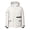 White, variant on Raincoats for Men with Hood,Jackets for Men Trendy New,Men's Patchwork Windproof Outdoor Breathable Hardshell Long Sleeved Hooded Casual Coat Jacket Beige XXL