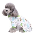 thumbnail image 2 of Little dinosaur cotton four-legged pajamas Dog Jumpsuits Clothes Overalls for Dogs Cats Cotton Dog Pajamas Summer Clothes for Pet Products, 2 of 6