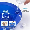 thumbnail image 4 of Pet Cooling Bowl, Chilled Pet Water Bowl, Summer Pet Cooling Ice Bowl, Heat Relief, Special Cooling Ice Bowl, Maintains Low Water Temperature for Long Time, 4 of 9