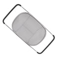 thumbnail image 6 of Over The Sink Colander Stainless Steel Telescopic Strainer Basket Rubber Handle Kitchen Sink Strainer Basket Tool, 6 of 8