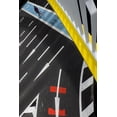 thumbnail image 2 of Hashimoto, Tetsuya 13x18 White Modern Wood Framed Museum Art Print Titled - Tricolor, 2 of 4