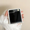 thumbnail image 5 of Phone Case for Galaxy Z Flip 6,Kawaii Dog Pattern Shockproof Anti-Drop Folding Phone Protective Cover,Gift for Women Girls (No Chain), 5 of 12