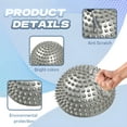 thumbnail image 3 of BESTSKY Exercise Ball,6.3"*6.3"*3.15" Balance Ball,Anti-Slip Excersing Ball,Silver, 3 of 7