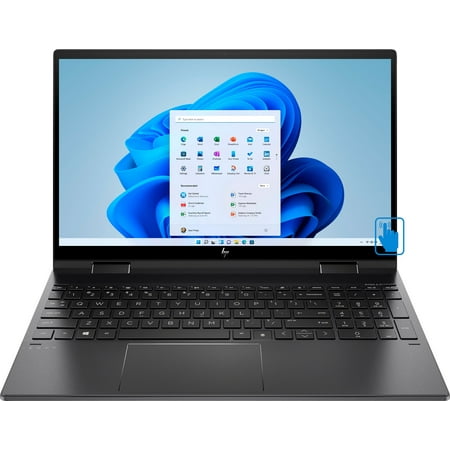 HP Envy x360 -15 Home & Business 2-in-1 Laptop (AMD Ryzen 7 5700U 8-Core, 15.6" 60Hz Touch Full HD (1920x1080), AMD Radeon, 32GB RAM, 2TB PCIe SSD, Backlit KB, Wifi, USB 3.2, HDMI, Win 11 Home)