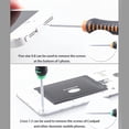 thumbnail image 4 of Kit de herramientas de reparación de teléfonos Juego de destornilladores 16 en 1 Barra de palanca de apertura para iPhone Likrtyny 6es4vc2jn0ld0gg3, 4 of 9