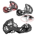 thumbnail image 3 of ZPAQI Bicycle Carbon Fiber Ceramic Rear Derailleur 17T Pulley Guide Wheel Accessories, 3 of 18