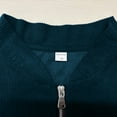 thumbnail image 4 of Moxiu Men's Vintage Corduroy Bomber Jacket Zip Up Collared Work Trucker Jackets Long Sleeve Casual with Pockets Navy,M, 4 of 8