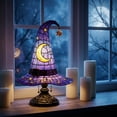thumbnail image 5 of Battery Operated Witch Hat Hanging Light, Seasonal Hanging Halloween Light, For Bedroom, Desk, Mantel, Shelf, Window, Party Room And Halloween Home Decor, Easy To Style Decor, 5 of 7