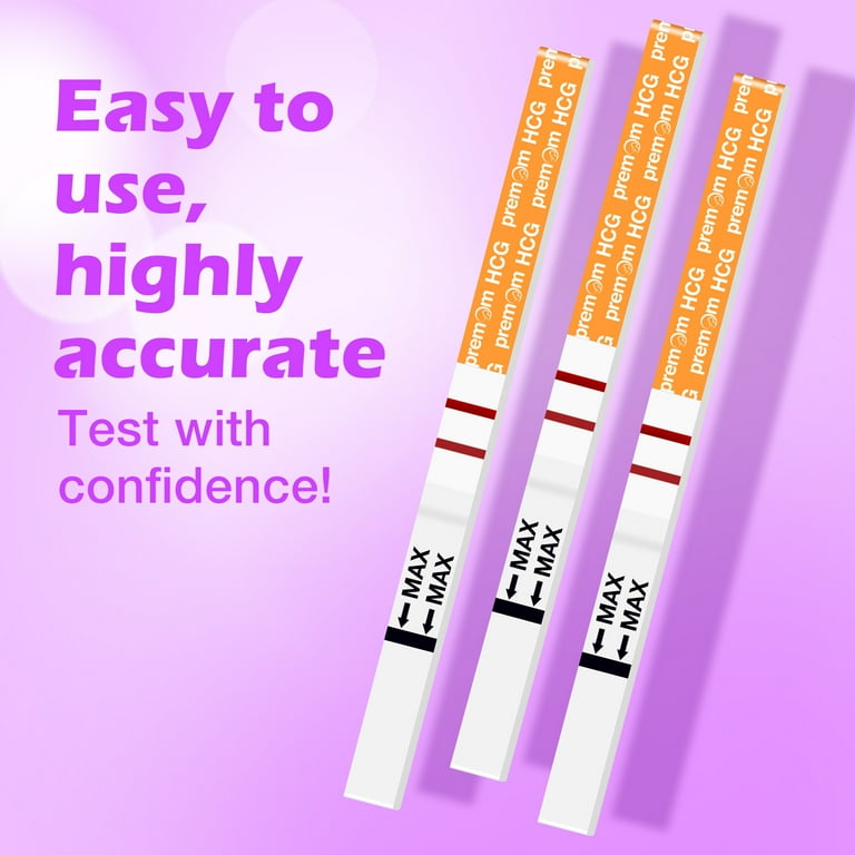 HCG Urine Home Testing Kit Pregnancy Test Strips Ultra Early 10miu