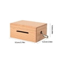 thumbnail image 5 of Giaone 15 Note DIY Wood Music Box with Blank Paper Strips for Personalizing Melodies, 5 of 9