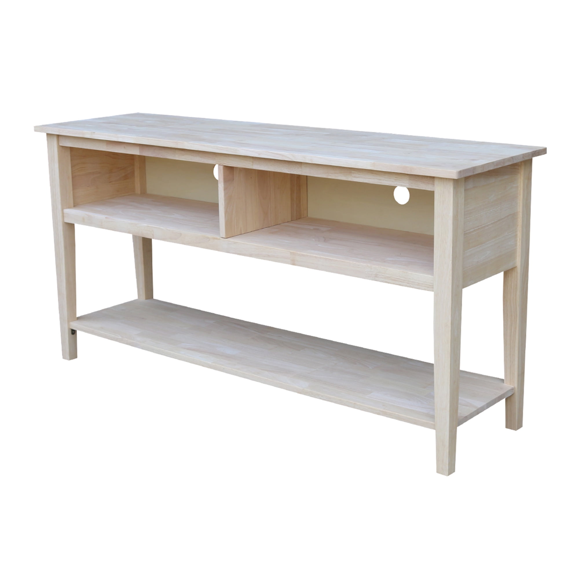 International Concepts Entertainment Tv Stand For Tvs Up To 66 Walmart Com Walmart Com
