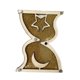 thumbnail image 3 of Tablero de actividades de madera con forma de reloj de arena, juguete para desarrollar habilidades motoras finas y de educación temprana. Dorado, 3 of 9