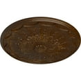 thumbnail image 3 of Ekena Millwork 27 1/8"OD x 2 5/8"P Artis Ceiling Medallion, Hand-Painted Root Beer Crackle, 3 of 5