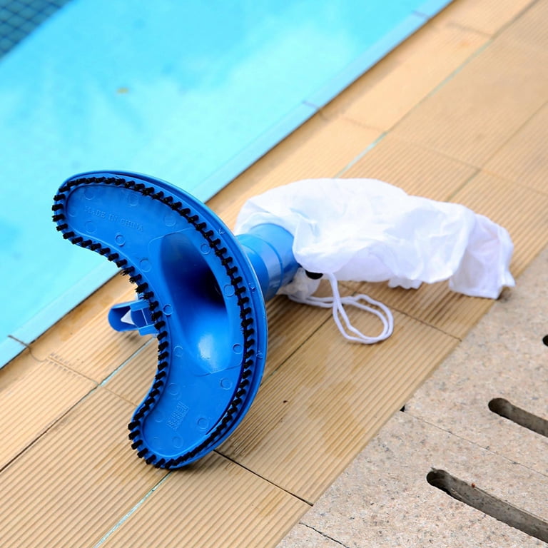 SYILIN Portable Pool Vacuum Cleaner - Hose-Powered Jet Cleaner With Brush & Bag For Above Ground Pools, Ponds