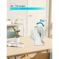 thumbnail image 4 of BLACK+DECKER BFTU107W 7-In. 3-Speed Portable Turbo Table Fan with Adjustable Tilt, White, BFTU107W, 4 of 7