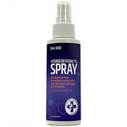 Pet MD Hydrocortisone Spray for Dogs, Cats, Horses - Itch Relief Spray & Hot Spot Treatment for Dogs, Irritated Dry Itchy Skin, Allergies, and Dermatitis - Reduces Topical Inflammation - 4 oz