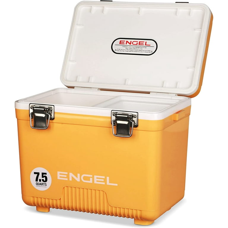 ENGEL 7.5 Qt Leak-Proof Compact Insulated Drybox Cooler - Iced