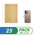 thumbnail image 2 of Natural Kraft Bubble Mailer Envelopes, 5 x 9 Inches. 25 Pack Mail Padded Envelopes Self Seal. Waterproof Kraft Bubble Mailers. Tear-Resistant Mailing Envelope Padded. Sturdy Paper Mailer, 2 of 8