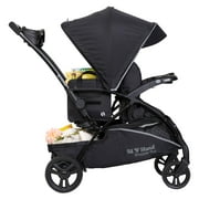 Baby Trend Sit N' Stand Sit and Stand, Solid Print Black