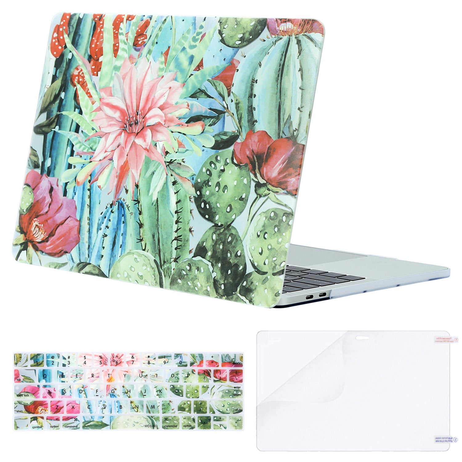 Laptop Hard Shell Case Casual Flowers Free Little Pretty Plastic Hard Shell Compatible Mac Air 11 Pro 13 15 MacBook Air 2018 Case Protection for MacBook 2016-2019 Version 