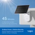 thumbnail image 3 of Camara de Vigilancia WiFi TP LINK Tapo C410 KIT 2K 3MP Deteccion por IA Micrófono Altavoz Panel de energia solar, 3 of 5