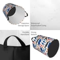 thumbnail image 2 of Honeii Cute Sea Animals Print Laundry Hamper Basket,Baby Nursery Woven Storage Basket for Toys Bin,Pillows,Blankets,Clothes-Medium, 2 of 6