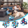 thumbnail image 1 of ¡Últimas Unidades!, Nuevos juguetes para mascotas con forma de rompecabezas, rueda giratoria de varias capas, comida lenta, perro que llueve, busca juguetes Akmoler, 1 of 8