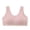 Pink, variant on Girls Sports Bra 10-14 Years Old Teen Training Lingerie, Adjustable Shoulder Strap Fixed Cup Bralette, Breathable Cotton Comfort Underwear, Seamless Supportive Puberty Vest, Non Slip Daily Top